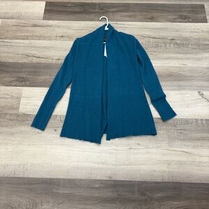 ☀️🍁Kiel Teal Open-Front Cardigan